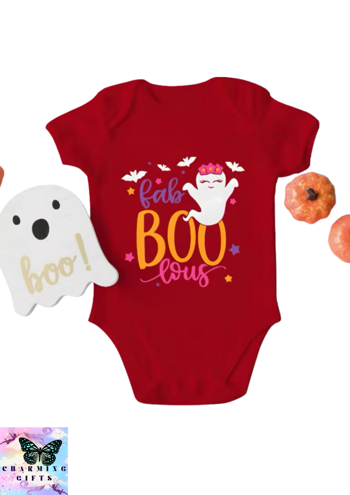 Baby Girl Clothes Faboolous Newborn Halloween Bodysuits Cute Ghost Girls Halloween Cotton Jumpsuit Girls Halloween Onesie Outfit