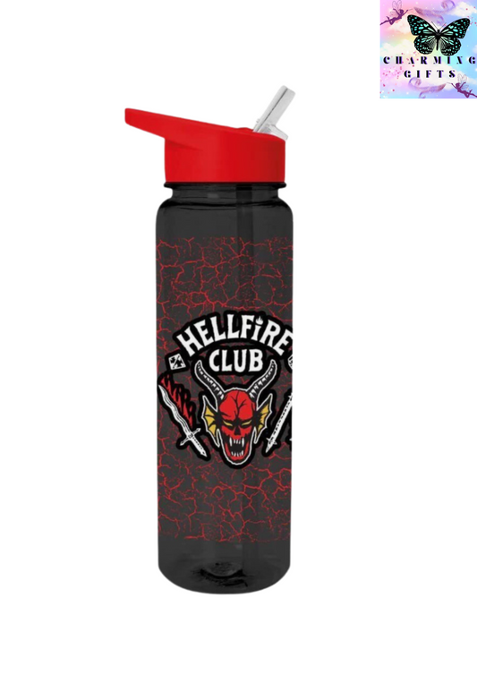 Stranger Things 4 Trinkflasche Hellfire Club NEW