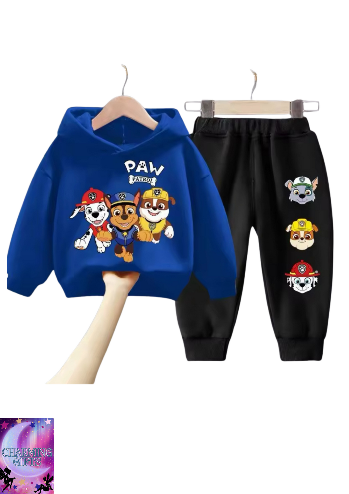 Spring Autumn Children's Clothing Set Boys Thin Sweatshirt and Sweatpant Two Piece Suit PAW Patrol Kids Tracksuit Sweatsuit