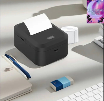 Marklife X2 Thermal Label Printer - Portable Label Maker for Product, Address, Small Business - Compatible with Android, IOS, Windows & Mac, 1 Roll 40x30mm Label, Address Printing, Product Labeling, Compact Label Printer, Portable Form Factor