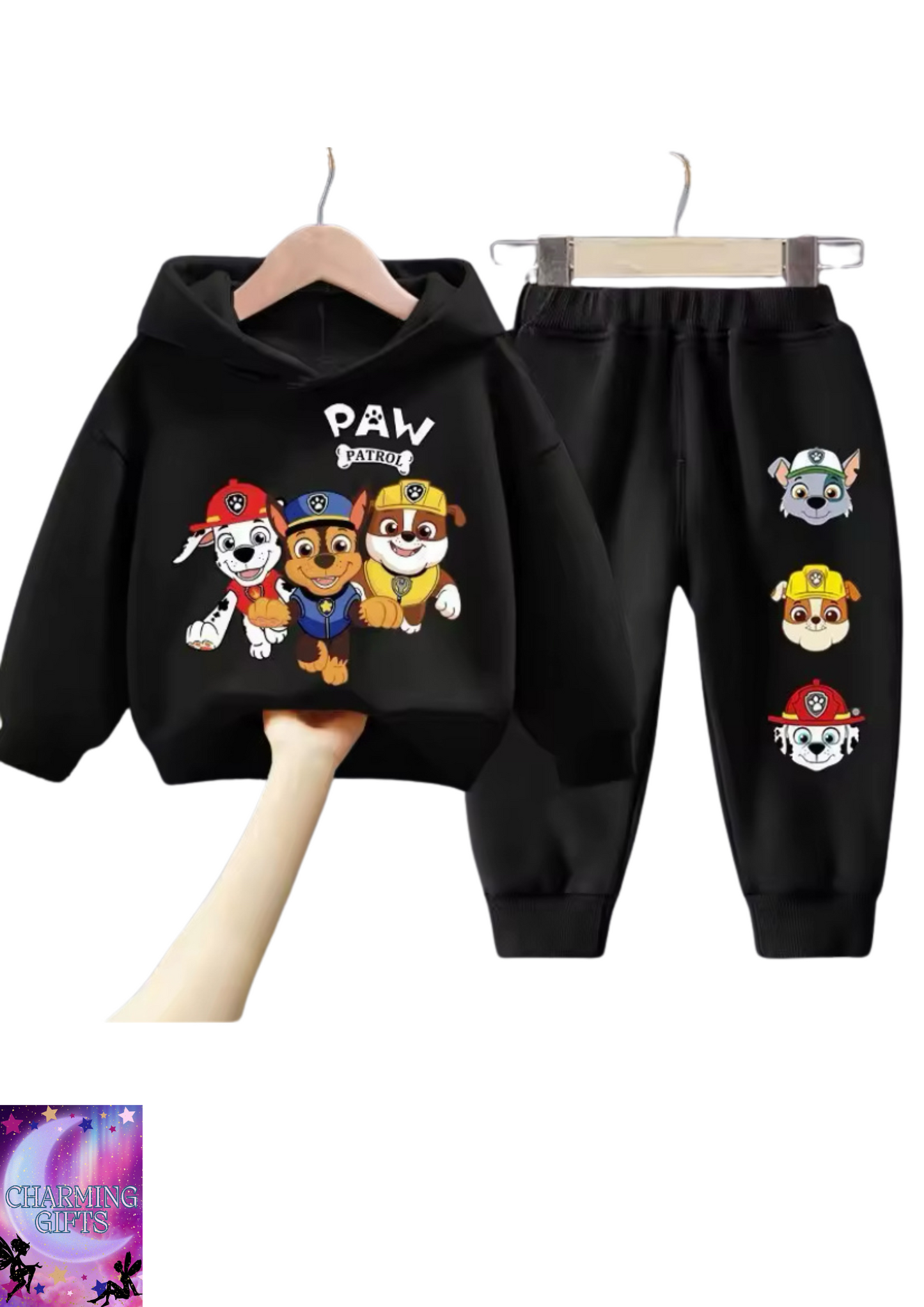 Spring Autumn Children's Clothing Set Boys Thin Sweatshirt and Sweatpant Two Piece Suit PAW Patrol Kids Tracksuit Sweatsuit