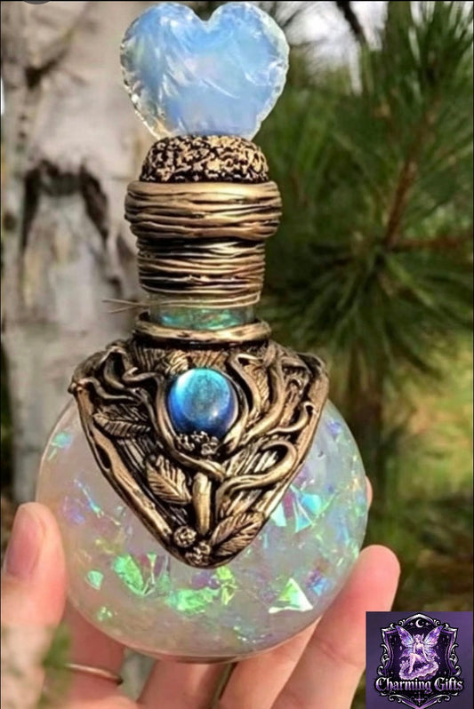 NEW 1PC Magic Moon Potion Bottle Creative Vintage Ornament Mermaid Tears Bottle Home Garden Decoration Resin Crafts