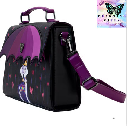 Villains Curse Your Hearts Handbag PU Leather  Children Schoolbag Brand Girls loungefly Handbag