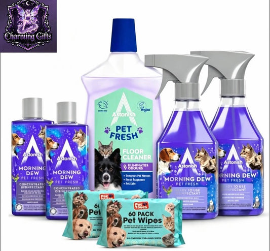 Astonish Morning Dew Pet Fresh Cleaning Bundle 7 Piece