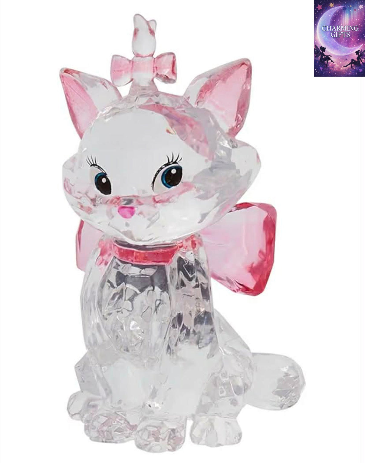 Official  Disney Licensed Marie  Aristocats Facet Figurine