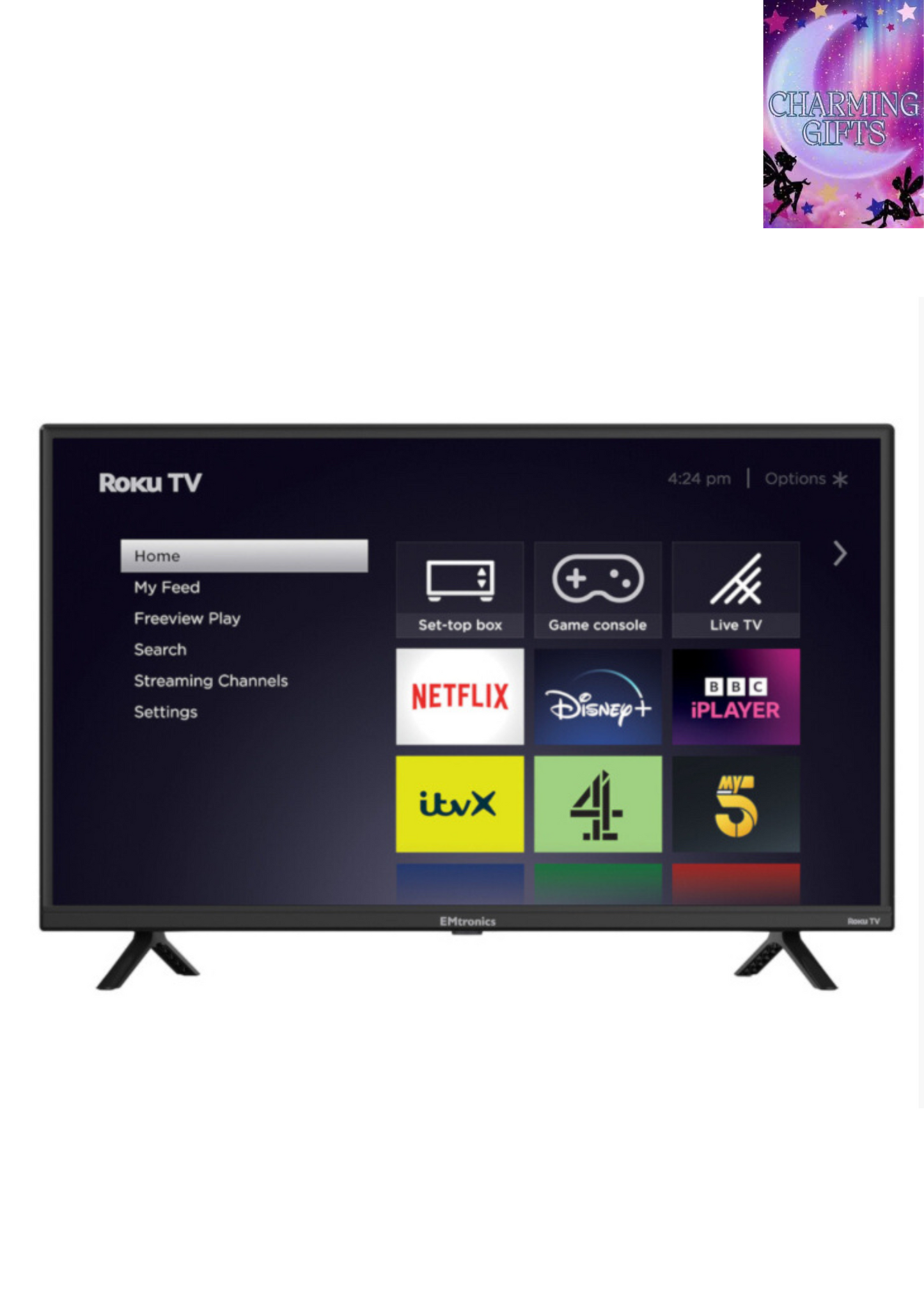 Roku TV Smart 32" HD Ready with Freeview Play and Apps