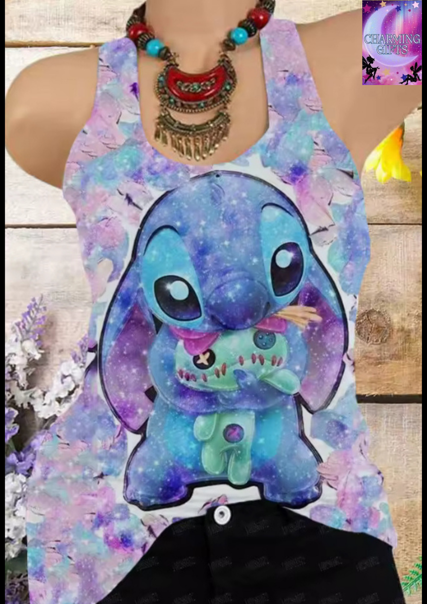 Summer Stitch 3D Print Tank Tops Women Fashion Streetwear Oversized O-Neck Vest Off Shoulder Sleeveless Woman Camisole