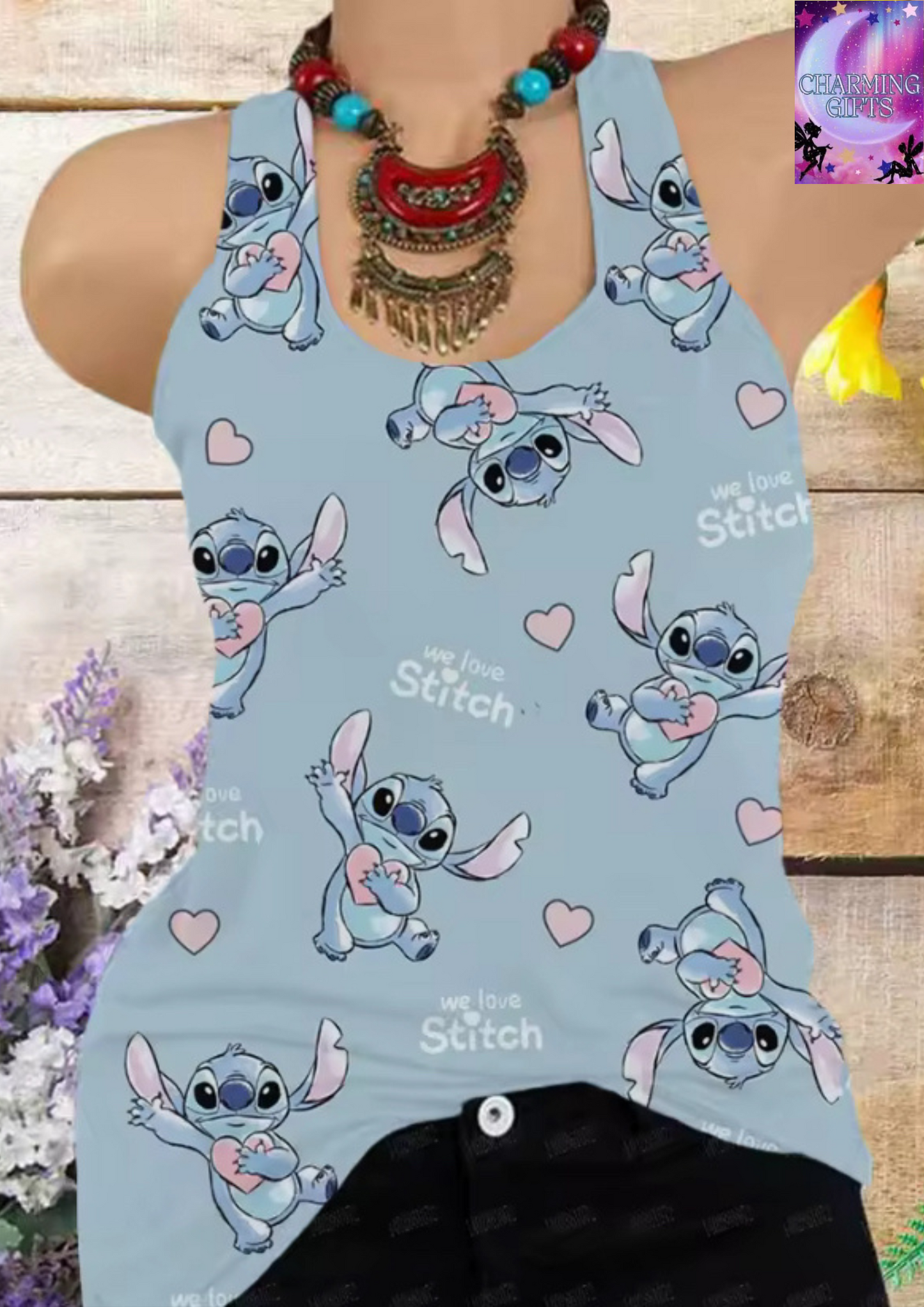 Summer Stitch 3D Print Tank Tops Women Fashion Streetwear Oversized O-Neck Vest Off Shoulder Sleeveless Woman Camisole