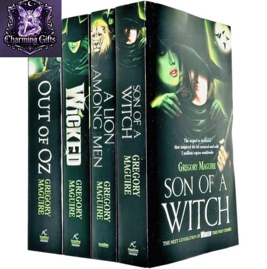 Wicked Years Series 4 Books Collection Set (Wicked, Son of a Witch, A Lion Among Men & Out of Oz), for