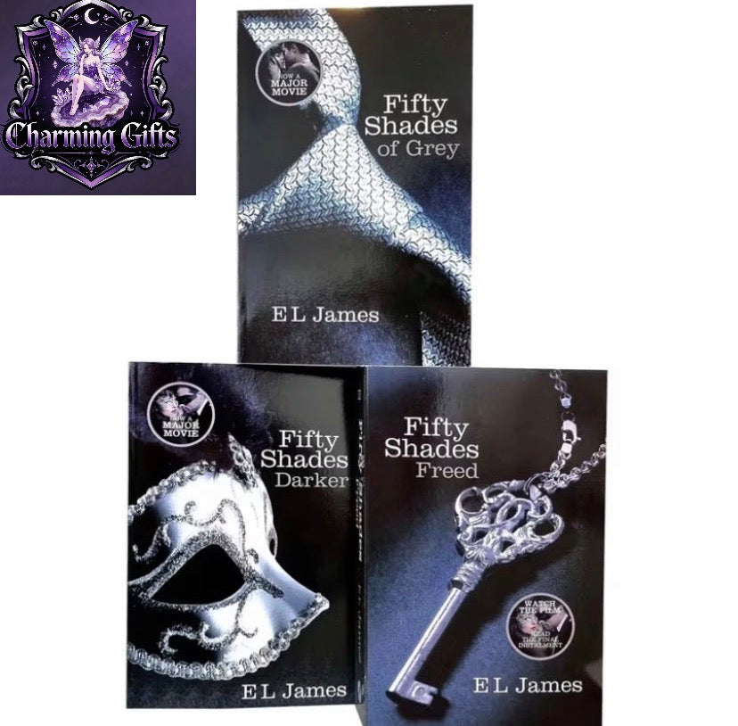 The Fifty Shades Trilogy By E L James 3 Books Collection Set - Fiction - Paperback