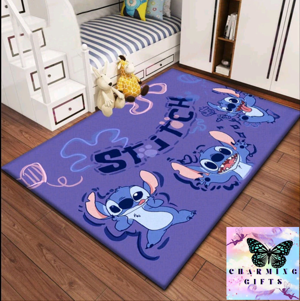 Lilo & StitchCarpet for children, rugs for children's bedroom.Living room floor mat Kitchen mat Mat,bedroom decor,outdoor rug