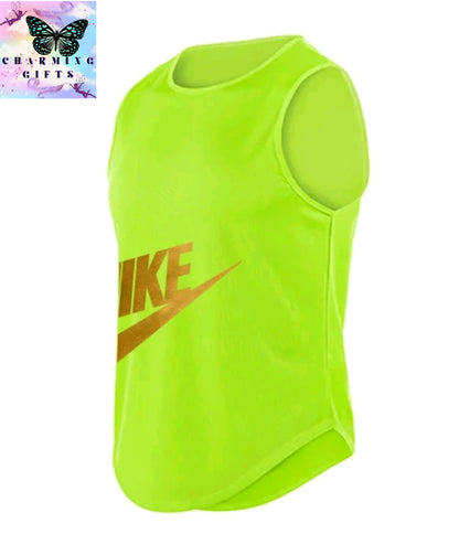 Summer Fashion Gym Vest For Men Sports Fitness Bodybuilding Sleeveless Tank Top Quick-drying Mesh Running Tank Top Men Clothing