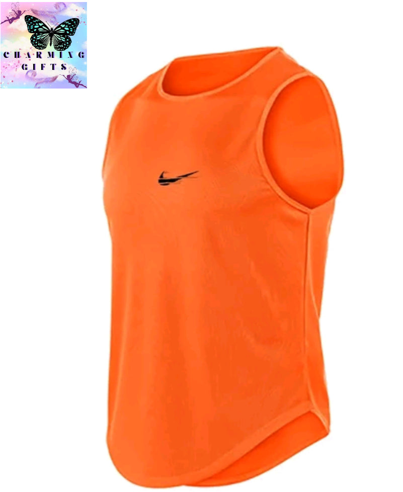 Summer Fashion Gym Vest For Men Sports Fitness Bodybuilding Sleeveless Tank Top Quick-drying Mesh Running Tank Top Men Clothing