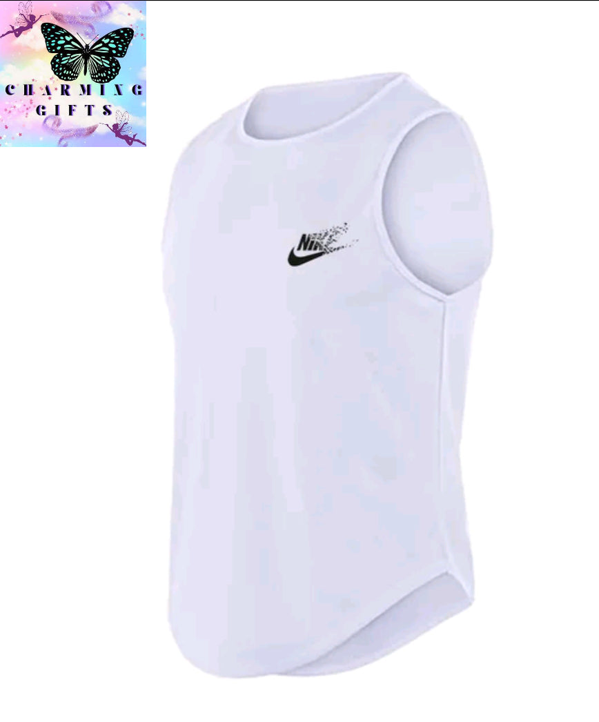 Summer Fashion Gym Vest For Men Sports Fitness Bodybuilding Sleeveless Tank Top Quick-drying Mesh Running Tank Top Men Clothing