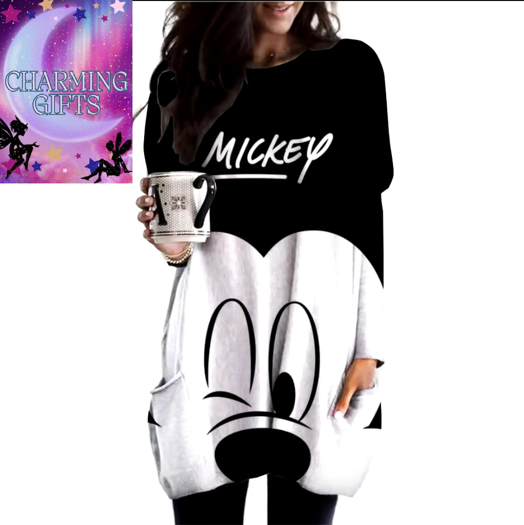 Micky mouse long pocket jumpers