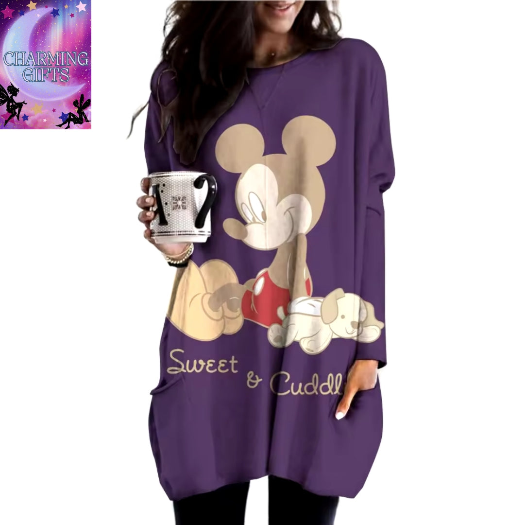 Micky mouse long pocket jumpers