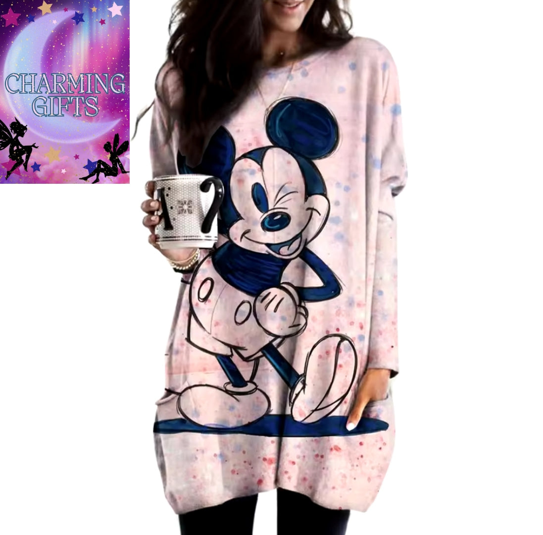 Micky mouse long pocket jumpers