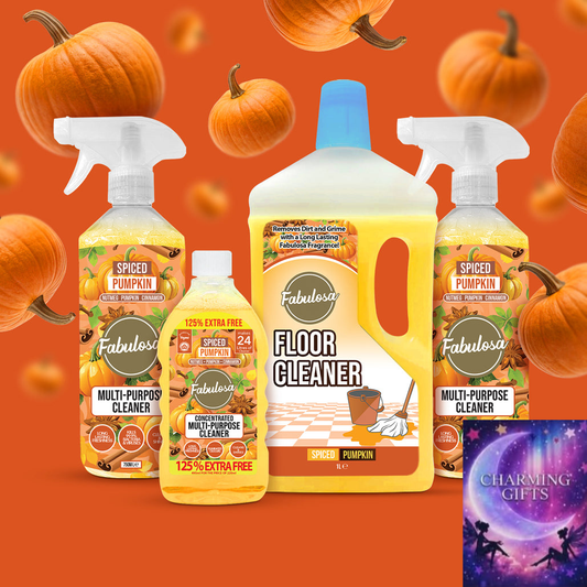 Fabulosa Spiced Pumpkin Autumn Cleaning 4 Piece Bundle