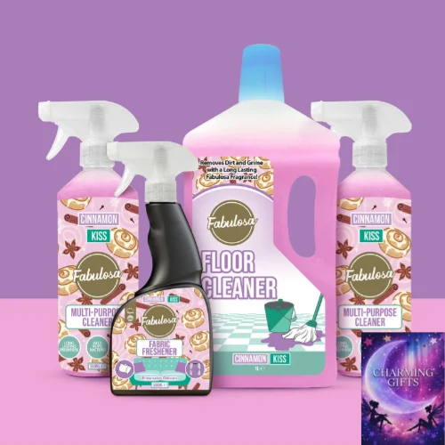Fabulosa Cinnamon Kiss 4 Piece Cleaning Bundle