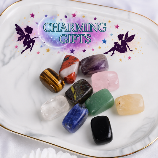 10PCS Natural Tumbled Stones