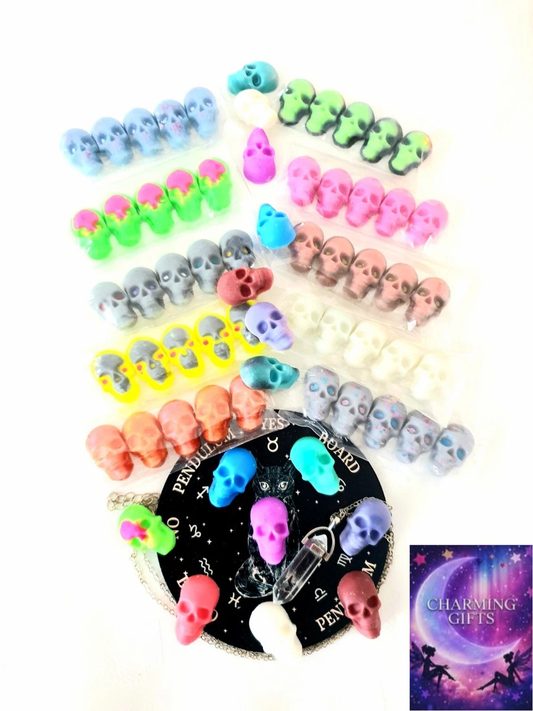 50 Mini Skulls Wax Melt Bundle